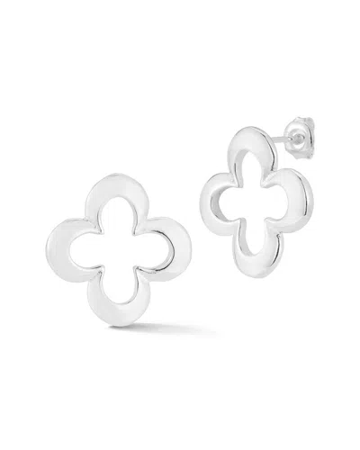 Sphera Milano Silver Clover Statement Studs