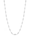 Sphera Milano Silver Cz Choker Necklace