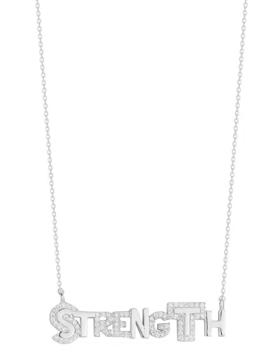 Sphera Milano Silver Cz Necklace