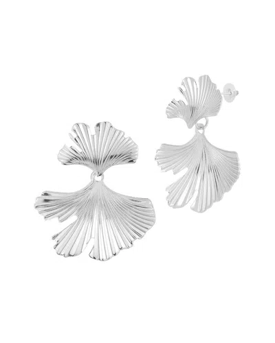 Sphera Milano Silver Plated Earrings In Metallic