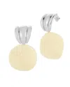 Sphera Milano Resin Statement Drop Earrings In Gold