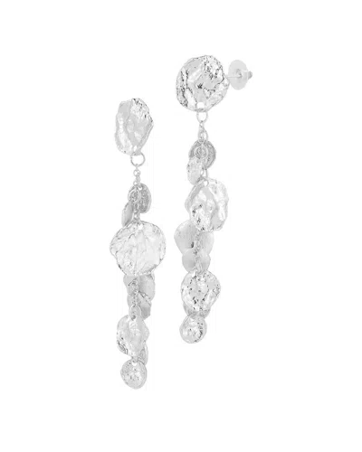 Sphera Milano Silver Plated Earrings In Metallic