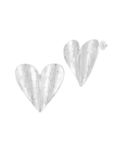 Sphera Milano Silver Plated Earrings In Metallic