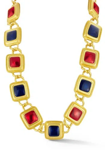 Sphera Milano Square Link Necklace