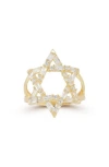 Sphera Milano Star Of David Ring In Gold