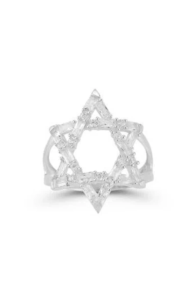 Sphera Milano Star Of David Ring In Silver