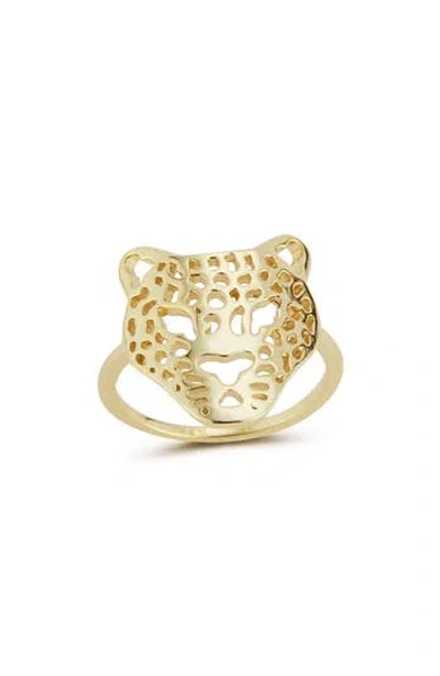 Sphera Milano Tiger Ring In Gold