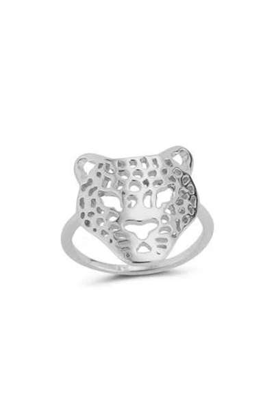 Sphera Milano Tiger Ring In Silver