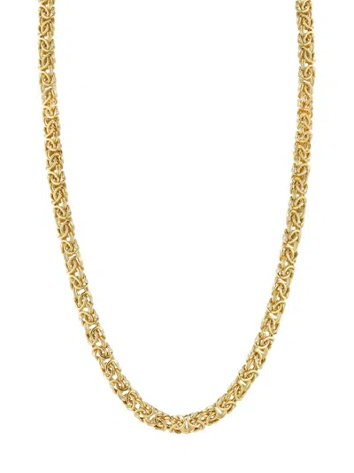 Sphera Milano Women's 14k Gold Vermeil Byzantine Chain Necklace