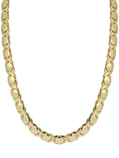 Sphera Milano Women's Stempato 14k Goldplated Sterling Silver Chain Necklace/18"