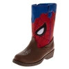 Spider-man Cowboy Boots Boys Web-slinger Western Style In Multi