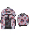 Spider-man Toddler & Little Kids Backpack & Lunch Bag Set In Gray