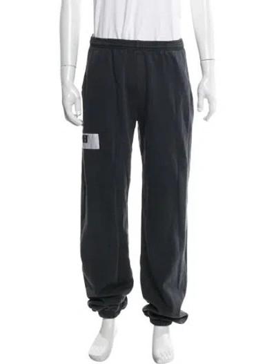 Pre-owned Spider Worldwide X Young Thug Lounge Bottoms In Gray