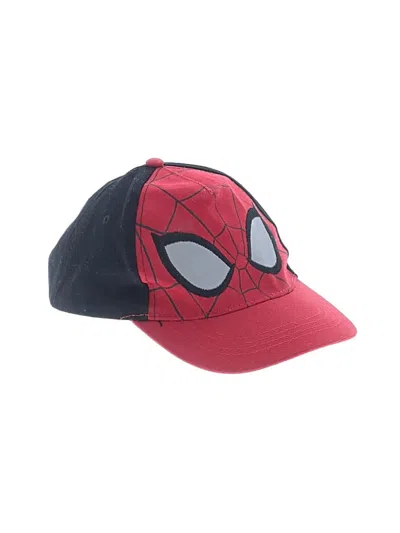 Pre-owned Spider-man Kids' Baseball Cap In Red