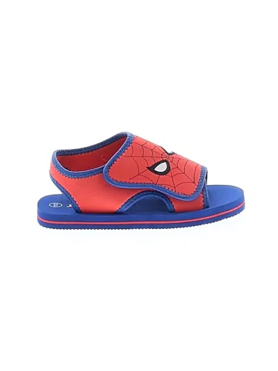 Pre-owned Spider-man Kids' Sandals In Red