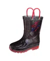 Spider-man Toddler Boys Pull Up Waterproof Rain Boots