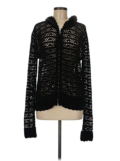 Pre-owned Spiegel Cardigan Sweater In Black