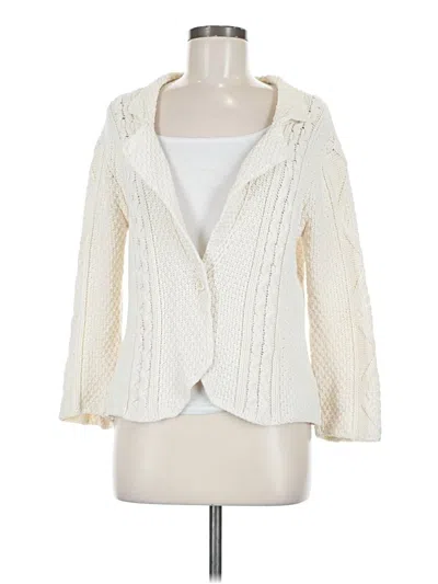 Pre-owned Spiegel Cardigan Sweater In Ivory