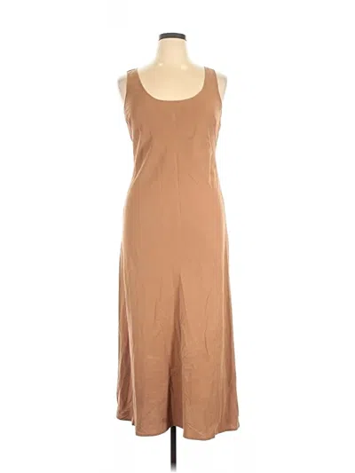 Pre-owned Spiegel Casual Dress In Brown