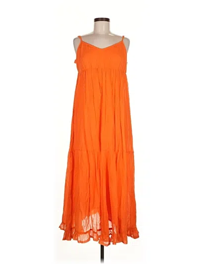 Pre-owned Spiegel Casual Dress In Orange