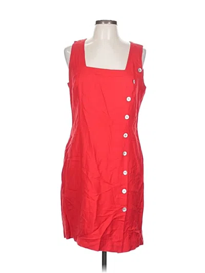 Pre-owned Spiegel Casual Dress In Red