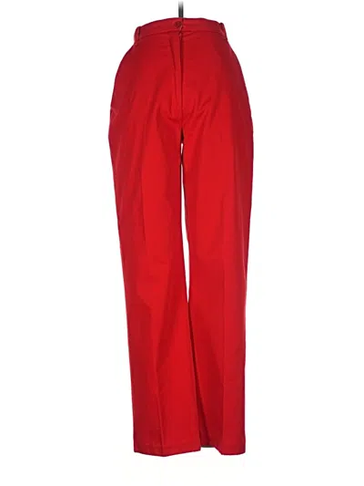 Pre-owned Spiegel Casual Pants In Red