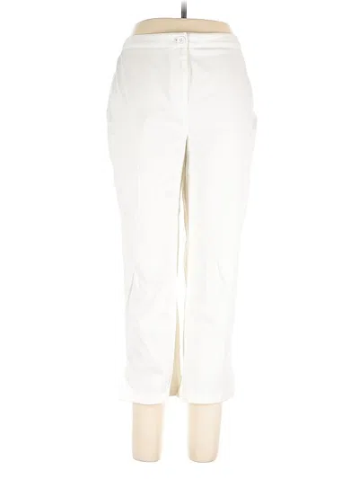 Pre-owned Spiegel Casual Pants In White