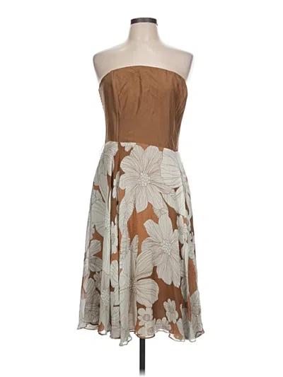 Pre-owned Spiegel Cocktail Dress In Brown