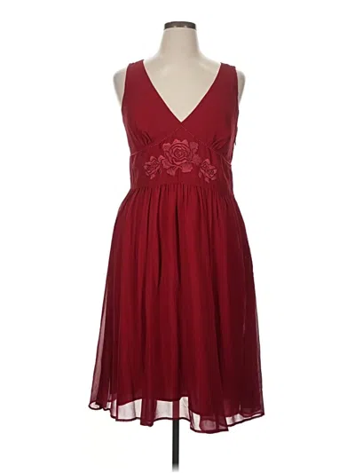 Pre-owned Spiegel Cocktail Dress In Burgundy