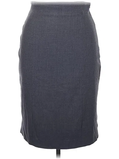 Pre-owned Spiegel Formal Skirt In Gray