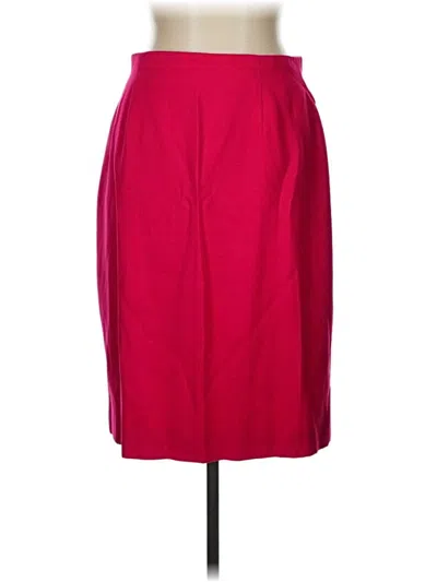 Pre-owned Spiegel Formal Skirt In Red