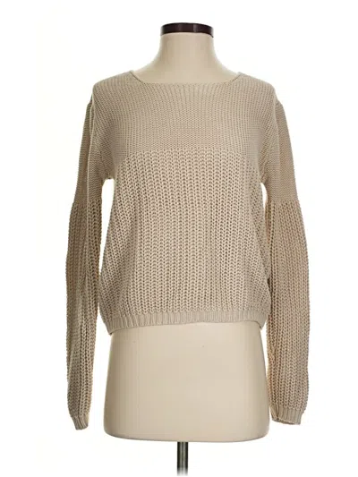 Pre-owned Spiegel Pullover Sweater In Tan