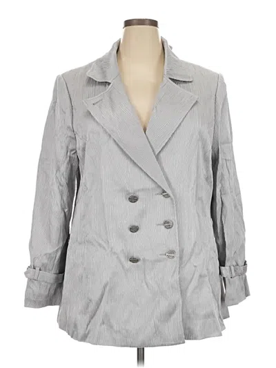 Spiegel Trenchcoat In Gray