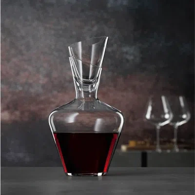 Spiegelau Definition Crystal Wine 1 L Decanter With Stopper For Red & White Wine In Clear