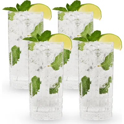 Spiegelau Perfet Longdrink Glass Set Of 4 In Clear