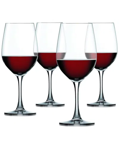 Spiegelau Set Of 4 Wine Lovers 20.5oz Bordeaux Glasses In Transparent