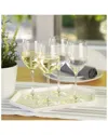 SPIEGELAU SPIEGELAU SET OF FOUR 12OZ VINO GRANDE WHITE WINE GLASSES