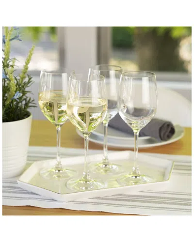 SPIEGELAU SPIEGELAU SET OF FOUR 12OZ VINO GRANDE WHITE WINE GLASSES