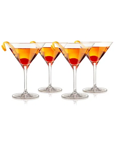 Spiegelau Set Of Four 5.8oz Perfect Cocktail Glasses In Orange