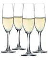 Spiegelau Set Of Four 7.4oz Champagne Flutes