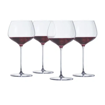 Spiegelau Willsberger Burgundy Wine Glass Set Of 4 In Clear