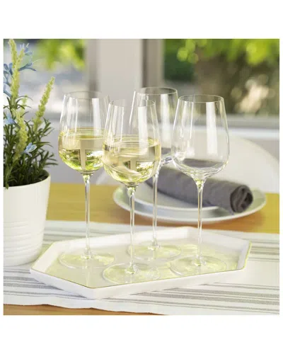 Spiegelau Willsberger Set Of Four 12.9oz White Wine Glass In Transparent
