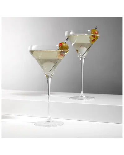 Spiegelau Willsberger Set Of Four 9.2oz Martini Glasses In Transparent