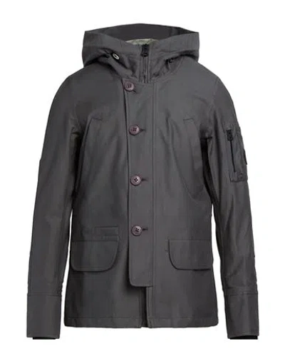 Spiewak Man Coat Lead Size Xs Cotton, Nylon In Grey