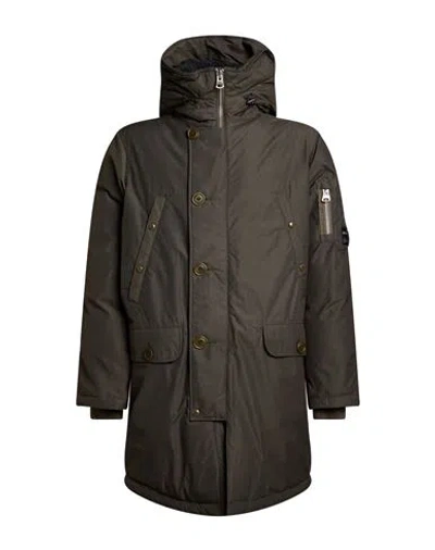 Spiewak Man Coat Military Green Size L Recycled Polyamide, Organic Cotton