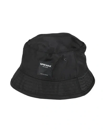 Spiewak Man Hat Black Size L Polyamide