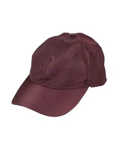 Spiewak Man Hat Chocolate Brown Size Onesize Polyamide