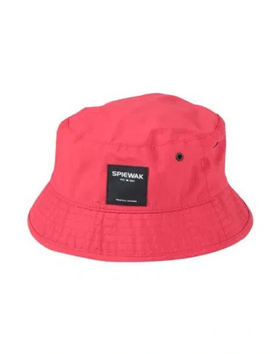 Spiewak Man Hat Red Size L Polyamide