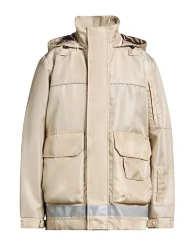 Spiewak Man Jacket Beige Size L Nylon In Brown