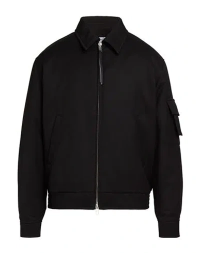 Spiewak Man Jacket Black Size L Polyester, Wool, Nylon